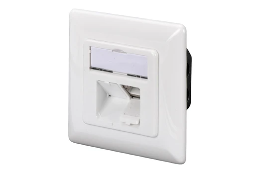 Digitus CAT 5e mod sieninis lizdas. skydas - DN-9001-N