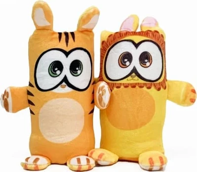 Dublusie mascot - double-sided tiger/lion