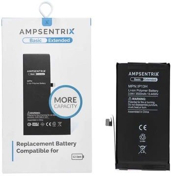 Inne AmpSentrix Basic battery for iPhone 13 (high capacity)