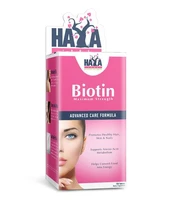 Haya Labs Biotin (biotinas) 100 tabl. kaina