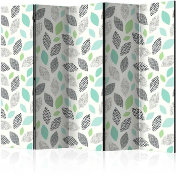 Artgeist Pertvara - Patterned Leaves II [Room Dividers]