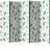 Artgeist Pertvara - Patterned Leaves II [Room Dividers] kaina