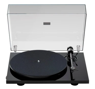 Pro-Ject E1.2 Plug & Play Hi-Fi patefonas + Pick It MM E - blizgus juodas