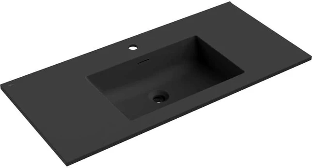Praustuvas Mexen Otis, 101 x 46,5 cm, Juodas matt