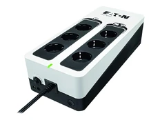 Eaton 3S Gen2 UPS DIN, 450 VA, 270 W, Input: Schuko, Outputs: (3) Schuko, (3) Schuko surge only, Tower | 3S450D kaina