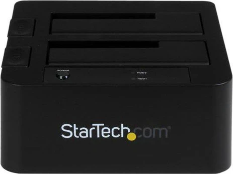Kietasis diskas Doksavimo stotis StarTech Two-diskas doking bazė, 2.5 "/ 3.5" (SDOCK2U33EB)