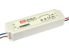 SWITCHING POWER SUPPLY - SINGLE OUTPUT - 60W - 12 V kaina