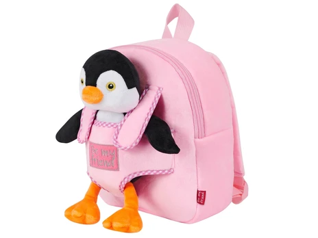 PERLETTI mini kuprinė su pliušiniu pingvinu Peggie, 13078