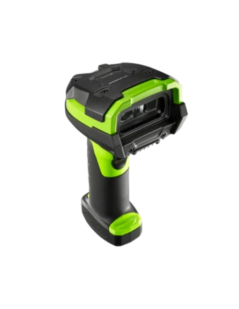 Zebra LI3678-SR, BT, 1D, SR, multi-IF, FIPS, kit (USB), black, green