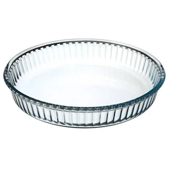 Serviravimo Lėkštė 5five Stiklas Skaidrus (Ø 26 cm)