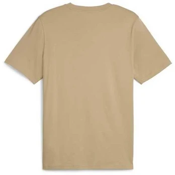 Puma Marškinėliai Vyrams Graphics Execution Tee rusvai gelsvas 680183 83