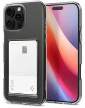 Dėklas Spigen Crystal Slot, crystal clear - iPhone 16 Pro Max
