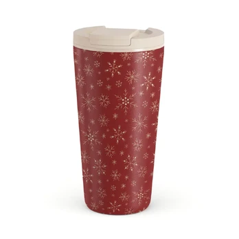 Dear Santa - Snowflake Travel Mug, 500 ml / Flap