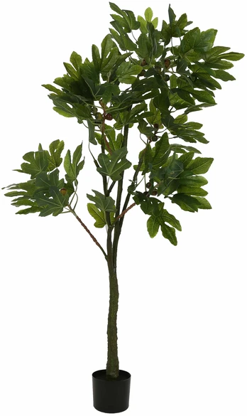 Dirbtinis augalas vazone, žalia sp., 180 cm