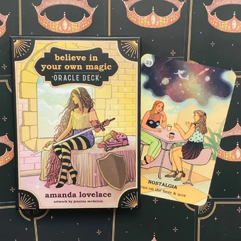 Believe In Your Own Magic Oracle kortos Andrews Mcmeel Publishing