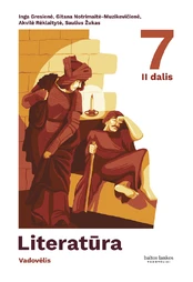 Literatūra: vadovėlis 7 klasei II dalis kaina