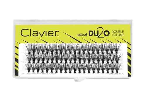 Clavier DU2O Double Volume blakstienų kuokšteliai 14mm