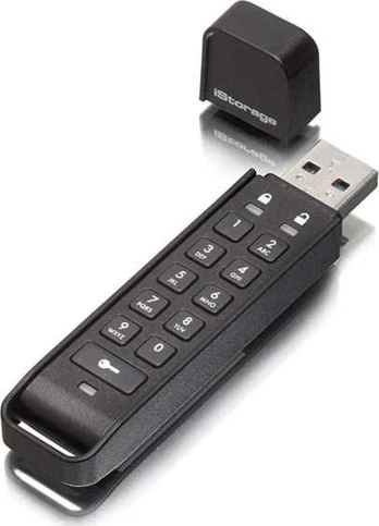 Pendrive iStorage datAshur Personal2 8GB Juodas (IS-FL-DAP3-B-8)