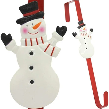 Christmas Decoration Vainikų pakaba 38 cm sniego senis