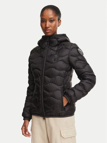 Blauer Demisezoninė striukė Camelia 26WBLDC03033 Juoda Regular Fit