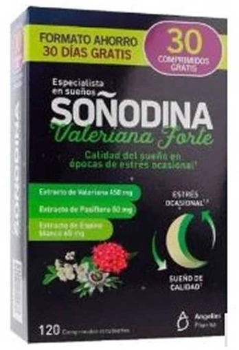 Angelini Soñodina Valerian Forte 120 Tablets