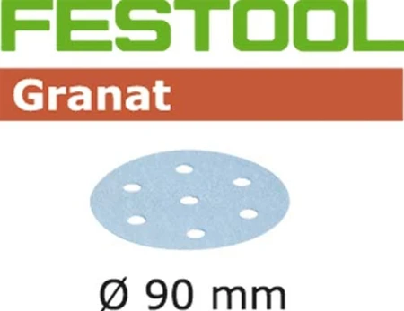Festool šlifavimo popierius Granat STF D90/6 P500 GR/100 (100 vnt.)