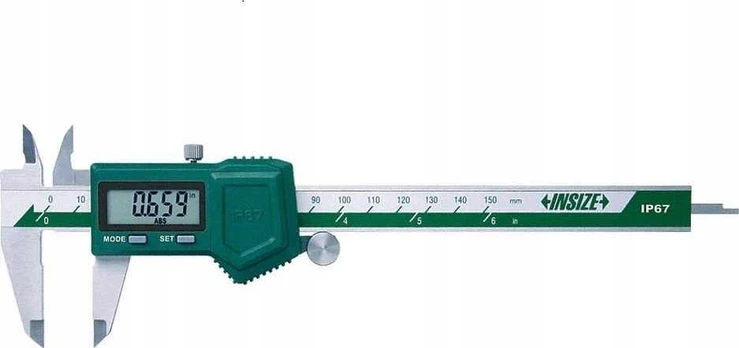 150 DIGIT CALIPER. 6 IP67 3V/ABS/SQ