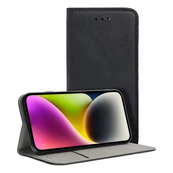 SMART MAGNETO dėklas SAMSUNG A17 telefonui, juodas
