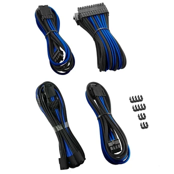 CableMod PRO ModMesh 12VHPWR Cable Extension Kit - juodas/blau