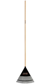 Vėduoklinis grėblys FISKARS SOLID WOOD, 20 dantų, 43 cm, lapams