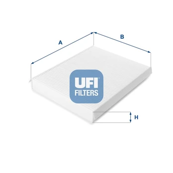 Filtras, salono oras UFI 53.040.00