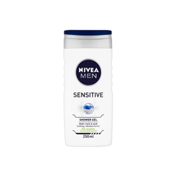 Kūno ir plaukų prausiklis vyrams NIVEA SENSITIVE, 250 ml