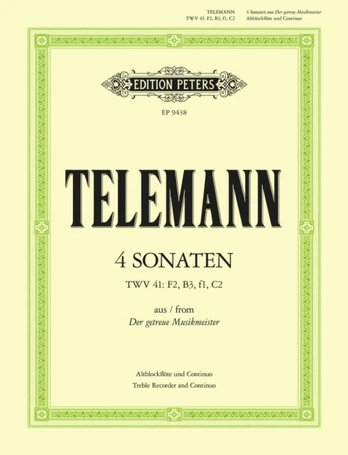 4 Sonatas for Recorder & Keyboard
