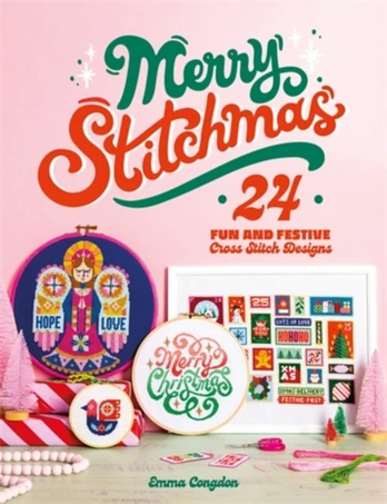 Merry Stitchmas, 24 Fun and Festive Cross Stitch Designs
