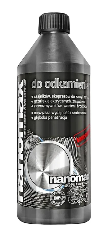 Kalkių nuosėdų šalinimo skystis NANOMAX PRO, 1L