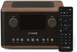 Pure Classic C-D4 Digitalradio Coffee Brown/Walnut EU/UK