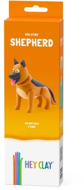 HEY CLAY Modeling Clay Herding Dog 3 pc kaina