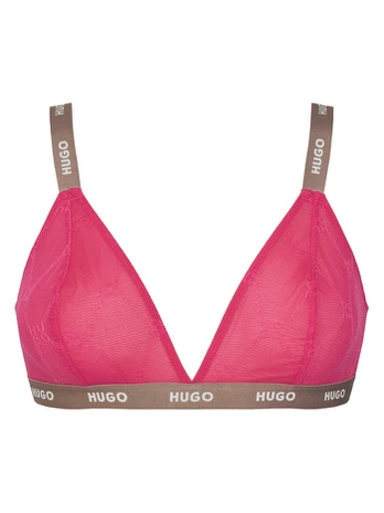 HUGO Braletė liemenėlė 50535247 Rožinė