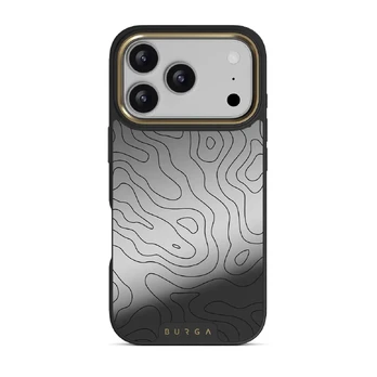 Wild Terrain - Minimalist iPhone 17 Pro Case, Elite Mirror (MagSafe) / Gold