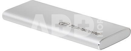 External SSD|TRANSCEND|ESD260C|250GB|USB 3.1|3D NAND|Write speed 460 MBytes/sec|Read speed 520 MBytes/sec|TS250GESD260C