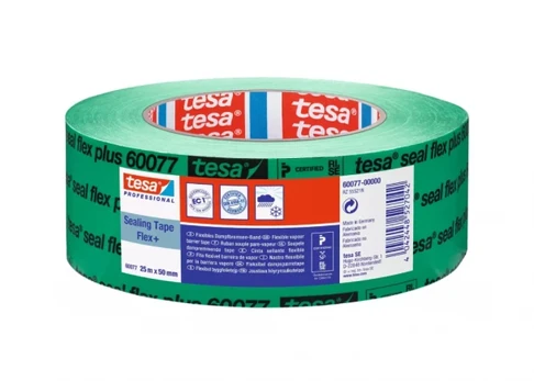 Juosta tesa® FLEX PLUS 60077, sandarinimui, lanksti, 50mm, 25m