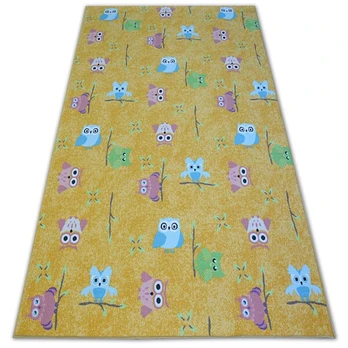 Rugsx vaikiškas kilimas Owls, 100x300 cm