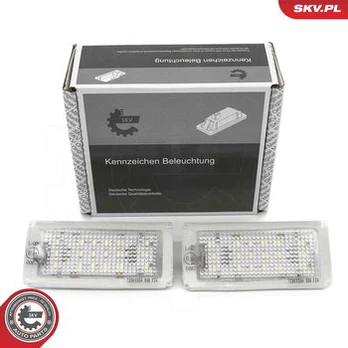 Valstybinio numerio apšvietimas ESEN SKV 72SKV504