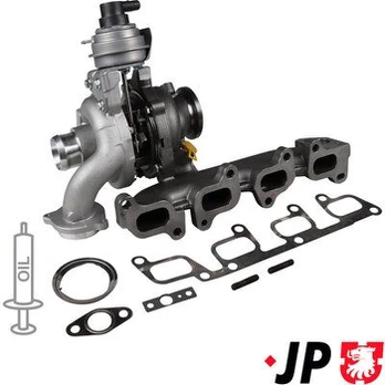 JP GROUP 1117404100 Kompresorius, įkrovimo sistema