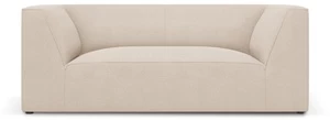 Sofa Micadoni Home Ruby, smėlio/kreminė, 174 x 92 cm x 69 cm