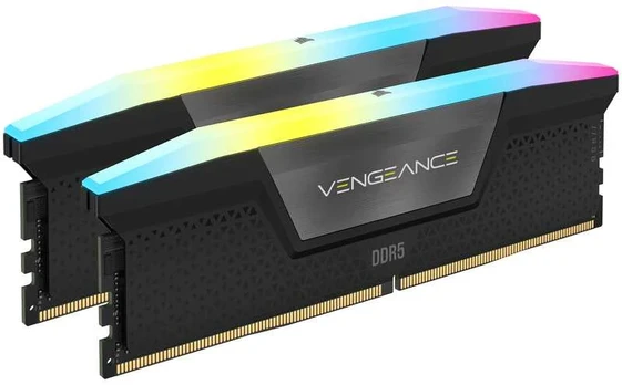 Memory DDR5 Vengeance RGB 32GB/6000 (2x16GB) CL36 Intel XMP
