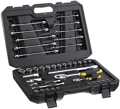 Stanley Socket komplektas 1/4", 1/2" 41vnt + šildymas + priedai