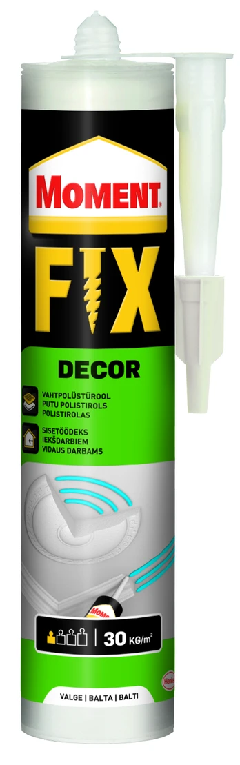 Klijai kontaktiniai Moment Fix Decor, 400g