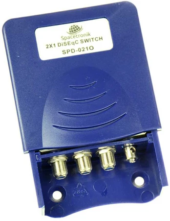 Przełącznik DiSEqC Switch 2/1 Spacetronik SPD-021