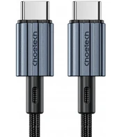 Juodas laidas USB-C - USB-C PD60W 200cm "Choetech XCC-1015"